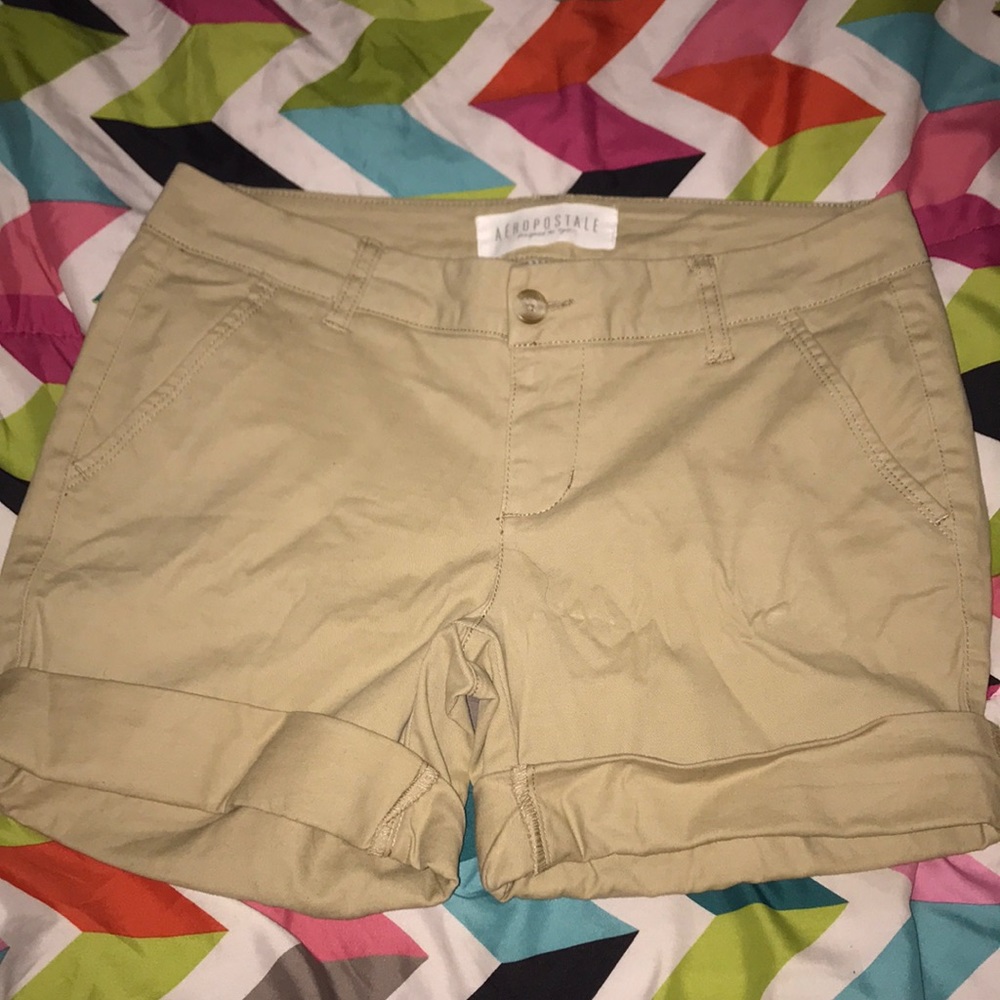 Aeropostale Khaki Bermuda Shorts
